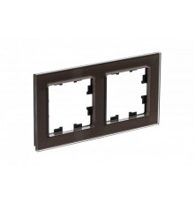 AtlasDesign Nature Мокко Рамка 2-ая, стекло  ATN320602 SE