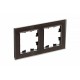 AtlasDesign Nature Мокко Рамка 2-ая, стекло  ATN320602 SE