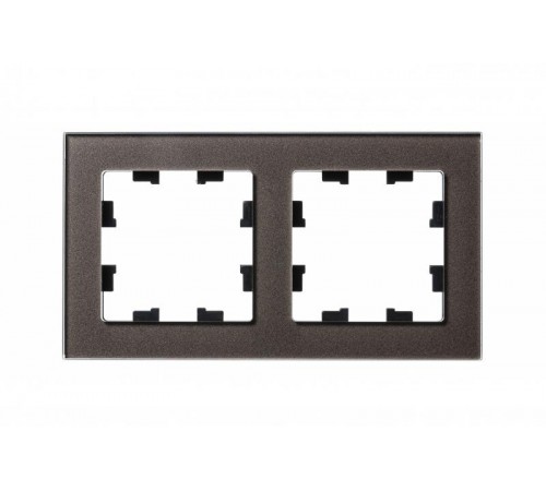 AtlasDesign Nature Мокко Рамка 2-ая, стекло  ATN320602 SE
