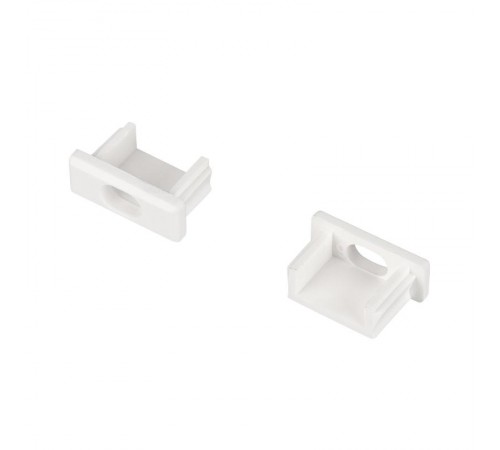 Заглушка для MIC белая с отверстием  018600  Arlight