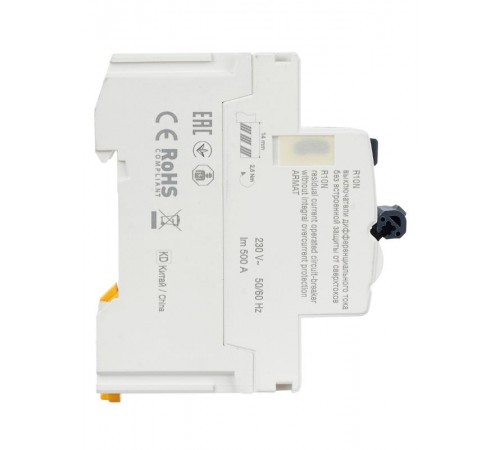 Выключатель дифференциальный (УЗО) R10N 2P 25А 30мА тип A ARMAT  AR-R10N-2-025A030  IEK