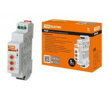 Реле времени РВМ-0,1с/10дн-8А-12/230В-DIN (многофункц., 10реж., 0,1с-10дней, 12-230В AC/DC)  SQ1503-0025  TDM