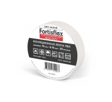 Изолента ПВХ Heavy Duty 19х0.18х20 белая  90818  Fortisflex