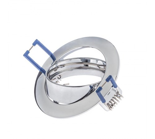 Светильник точечный встраиваемый под лампу KL1A 50Вт MR16 хром литой  C0043656  ЭРА