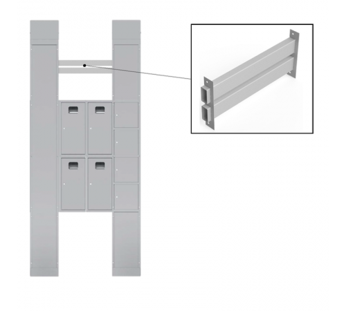 Кабель канал 600 (140x620x30)  uerm-kk-2  EKF