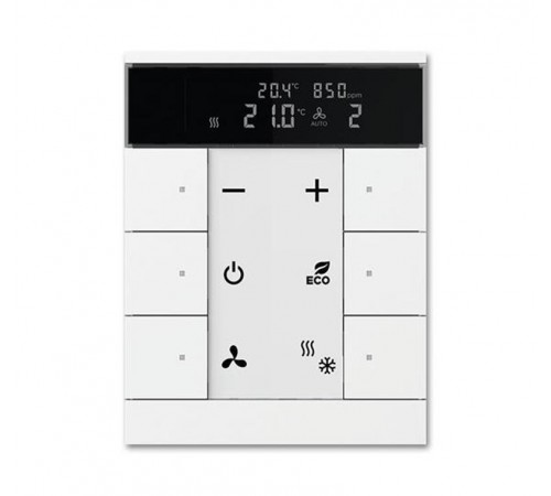 Регулятор комнатной температуры с датчиками CO2/влаж-ти, 6-клав. SBC/U6.0.1-84  2CKA006330A0010  ABB