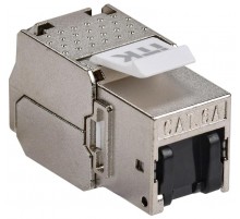 ITK Модуль Keystone Jack кат.6А STP без инстр. с пыл. кр.  CS1-1C6AS-T2-D  ITK