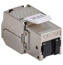 ITK Модуль Keystone Jack кат.6А STP без инстр. с пыл. кр.  CS1-1C6AS-T2-D  ITK