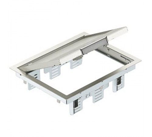 Лючок GES6M-2 (универсальный) 9xModul45 (сталь) (GES6M-2 10U)  7405299  OBO Bettermann