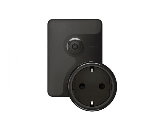Розетка умная мобильная с/з 16А 230В графит Netatmo  064840  Legrand
