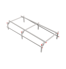 Опорная конструкция для установки оборудования TECHNORAPTOR 1200х2500  KM-TR-SSEI-1200-2500  КМ - профиль
