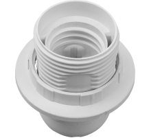 Патрон электрический NLH-PL-R1-E27 пластик люстровый с кольцом  71603  Navigator