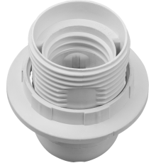 Патрон электрический NLH-PL-R1-E27 пластик люстровый с кольцом  71603  Navigator