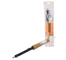 Паяльник ПД-25, ЭПСН, мощность 25 Вт, 230 В, деревянная ручка, плоское жало, "Гранит"  SQ1025-0401  TDM