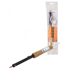 Паяльник ПД-25, ЭПСН, мощность 25 Вт, 230 В, деревянная ручка, плоское жало, "Гранит"  SQ1025-0401  TDM