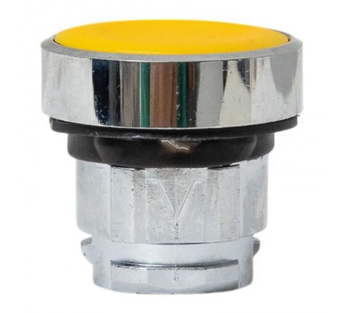 Механизм исполнительный кнопки XB4 желтый плоский возвратный без фиксации, без подсветки IP65  XB4BA-Y-65  EKF