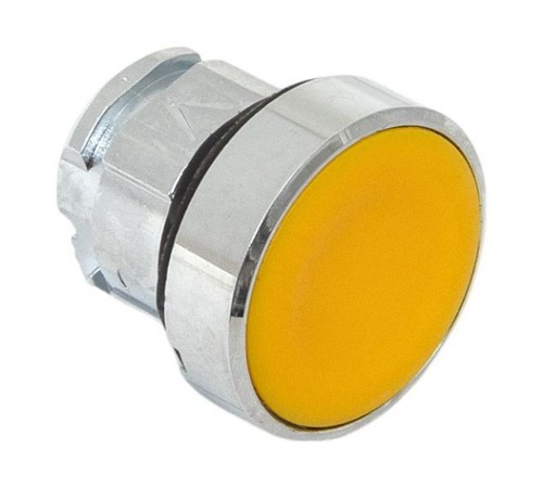 Механизм исполнительный кнопки XB4 желтый плоский возвратный без фиксации, без подсветки IP65  XB4BA-Y-65  EKF