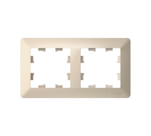 AtlasDesign Air Рамка 2-ая, Бежевый / Дымчатый Белый  ATN220202  SE