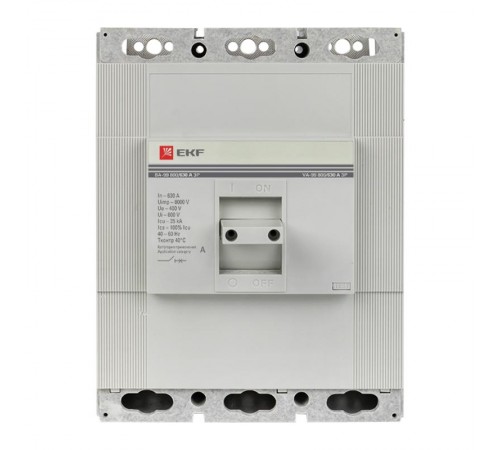 Выключатель автоматический ВА-99 800/630А 3P 35кА EKF PROxima  mccb99-800-630  EKF