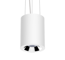 Светильник светодиодный DL-02 Tube подвесной 150х220 мм 55Вт 4000K 35° RAL9010 белый мат.  V1-R0-00391-30000-2005540  VARTON