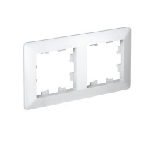 AtlasDesign Air Рамка 2-ая, Белый / Дымчатый Белый  ATN220102  SE