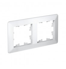 AtlasDesign Air Рамка 2-ая, Белый / Дымчатый Белый  ATN220102  SE