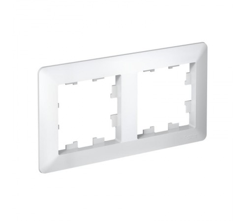 AtlasDesign Air Рамка 2-ая, Белый / Дымчатый Белый  ATN220102  SE