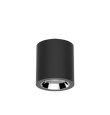 Светильник светодиодный DL-02 Tube накладной 125*135 18W 3000K 35° RAL9005 черный муар  V1-R0-T0113-20000-2001830  VARTON