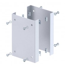 Защитная пластина для электромонтажных колонн ISS 250x166x33 мм (сталь,серебристо-белый) (ISS160160AS WA)  6290422  OBO Bettermann