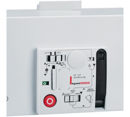 Электродвигательный привод - фронтальное управление - DPX 1600 - 230 В~/=  026127  Legrand