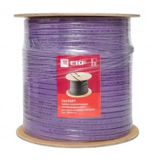 Саморегулирующийся нагревательный кабель ESU-45F (45 Вт/м) 200 м, фторопласт ESU-45F-200 EKF