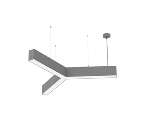 Светодиодный светильник X-line Y-образный 45 Вт 4000К 790x912х100 мм металлик и торцевыми крышками (4 шт.)  V1-R0-0Y823-02OP0-4004540  VARTON