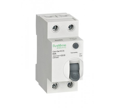 City9 Set ВДТ 63А 2P 100мА A-S 230В  C9R76263  SE