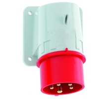 Вилка настенная 16A 5p(3р+N+PЕ) 6h 400V IP44 2612 I 2612-Bals I Bals