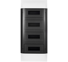 Practibox S Пластиковый щиток Встраиваемый 4X12 Дымчатая дверь  135554  Legrand