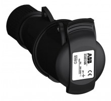 Розетка кабельная Easy&Safe 232EC6B,32А,2P+E,IP44,6ч,черн2CMA103580R1000 ABB