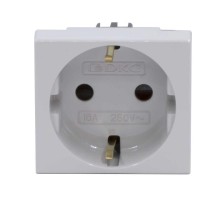 Розетка силовая. цвет серый Viva  45025  DKC