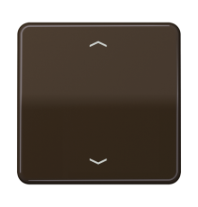 Клавиша для одинарной кнопки BCU; коричневая CD590PBR Jung