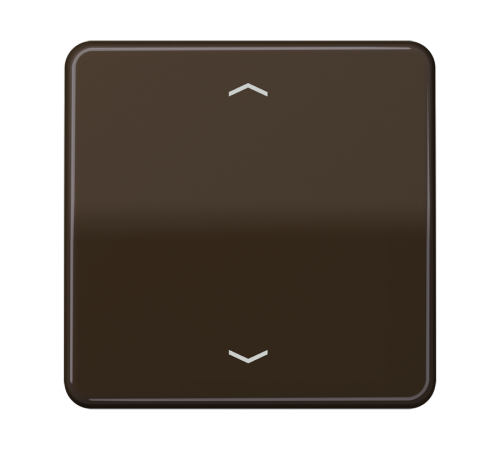 Клавиша для одинарной кнопки BCU; коричневая CD590PBR Jung