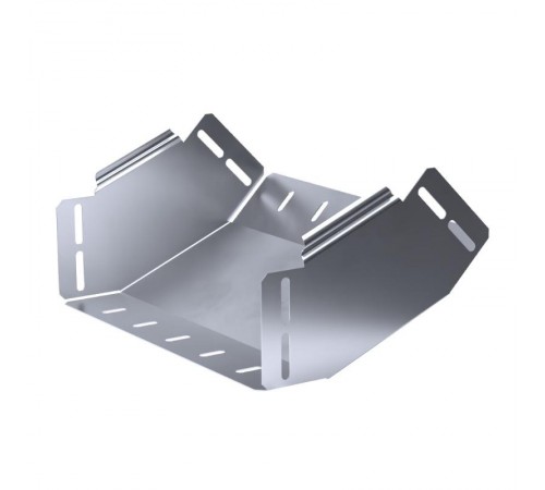 Угол вертикальный внутренний 45 градусов Стандарт INOX (AISI 316) 300х100  PR16.3295  Промрукав