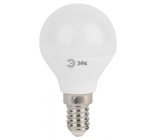 Лампа светодиодная LED 7Вт E14 220В 4000К smd P45 шар  Б0020551  ЭРА