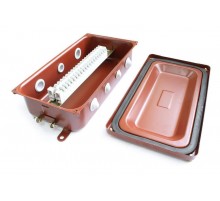 Коробка распределительная монтажная КМ 43-20 У3 IP43 ступенчатый ПВХ ввод  zeta30339  ГОФРОМАТИК