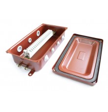 Коробка распределительная монтажная КМ 43-20 У3 IP43 ступенчатый ПВХ ввод  zeta30339  ГОФРОМАТИК