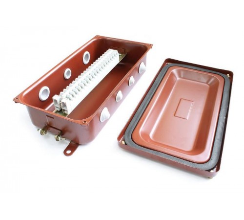 Коробка распределительная монтажная КМ 43-20 У3 IP43 ступенчатый ПВХ ввод  zeta30339  ГОФРОМАТИК