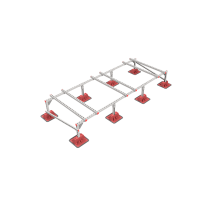 Опорная конструкция для установки оборудования TECHNORAPTOR LIGHTFOOT 3000х1200 тип 1  KM-TR-LTF-SSEI-3000-1200-1  КМ - профиль