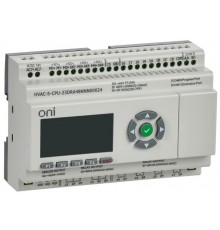 ПЛК HVAC S ЦПУ 8DI 8DO 1AI 4PT 2AO LED RS485  HVAC-S-CPU23DRA48NNN00024  ONI