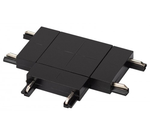 Коннектор  TRM-S5-CT BK Т-образный для тонкого магнитного шинопровода черный  Б0059032  ЭРА