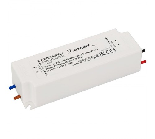 Блок питания ARPJ-KE60700A (42W, 700mA, PFC)  021900  Arlight