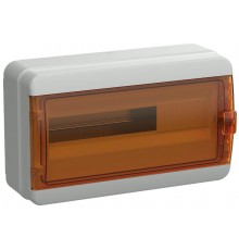 Корпус пластиковый навеснойна 18 модулей КМПн-18 IP65 оранжевый прозрачная дверь TEKFOR  TF5-KP72-N-18-65-K03-K09 TEKFOR  IEK