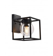 Светильник садово-парковый Feron PL701 на стену вниз 60W E27 230V, черный  48383  Feron